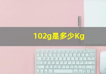 102g是多少Kg