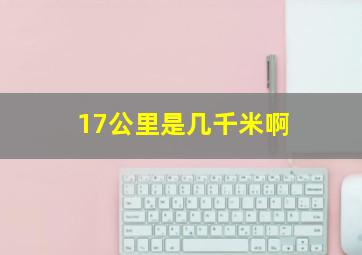 17公里是几千米啊