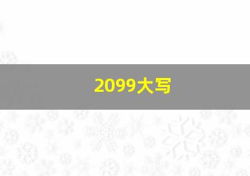 2099大写