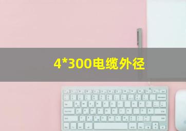 4*300电缆外径