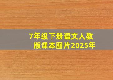 7年级下册语文人教版课本图片2025年