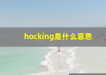 hocking是什么意思