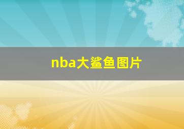 nba大鲨鱼图片