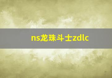 ns龙珠斗士zdlc