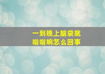 一到晚上脑袋就嗡嗡响怎么回事