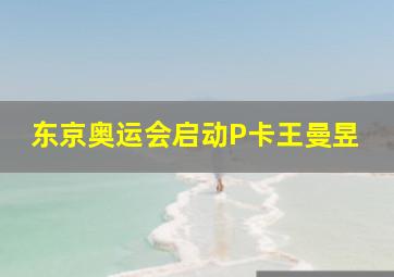 东京奥运会启动P卡王曼昱