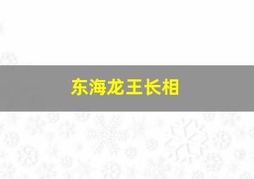 东海龙王长相