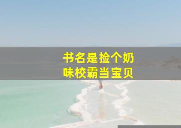 书名是捡个奶味校霸当宝贝