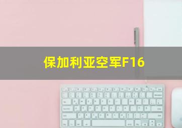 保加利亚空军F16