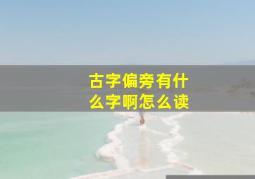 古字偏旁有什么字啊怎么读