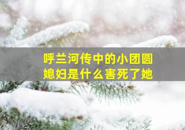 呼兰河传中的小团圆媳妇是什么害死了她