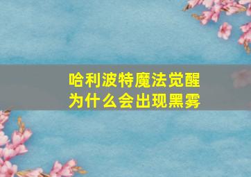 哈利波特魔法觉醒为什么会出现黑雾