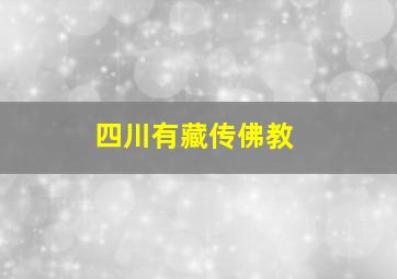 四川有藏传佛教