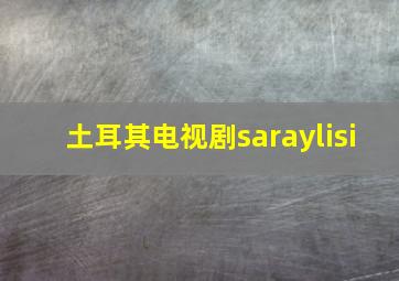 土耳其电视剧saraylisi