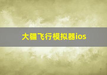 大疆飞行模拟器ios