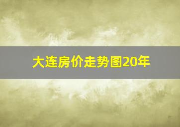 大连房价走势图20年