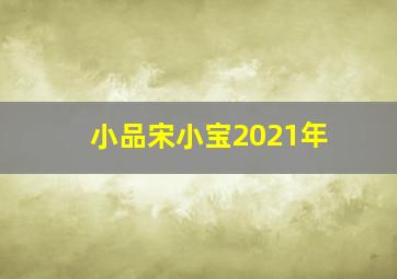 小品宋小宝2021年