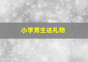 小学男生送礼物