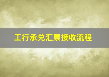 工行承兑汇票接收流程