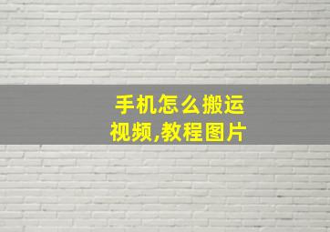 手机怎么搬运视频,教程图片