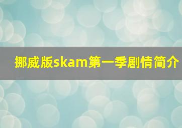 挪威版skam第一季剧情简介