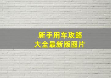 新手用车攻略大全最新版图片