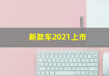 新款车2021上市