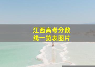 江西高考分数线一览表图片