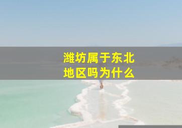 潍坊属于东北地区吗为什么