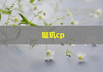 璇玑cp