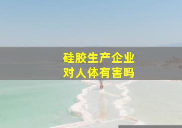 硅胶生产企业对人体有害吗