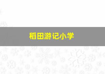 稻田游记小学