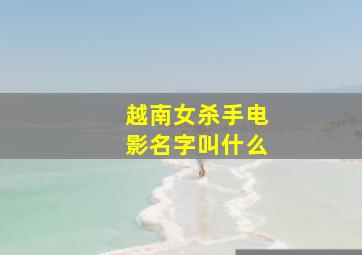 越南女杀手电影名字叫什么