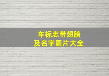 车标志带翅膀及名字图片大全