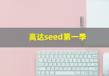 高达seed第一季