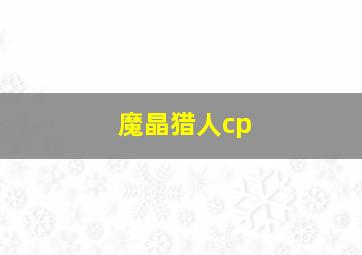 魔晶猎人cp