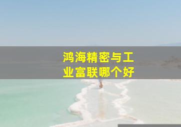 鸿海精密与工业富联哪个好